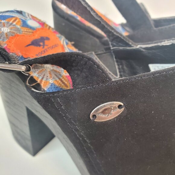 ROCKET DOG Black Suede Clogg/Platform size 8.5 - Picture 7 of 14